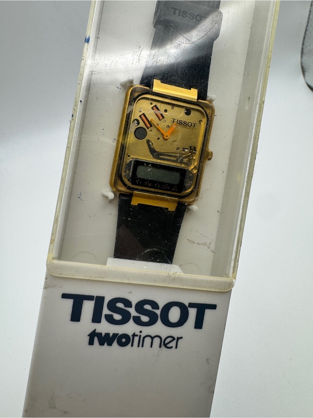 Tissot Two Timer Skeleton Watch